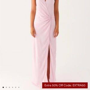 Peppermayo Light Pink Maxi Dress